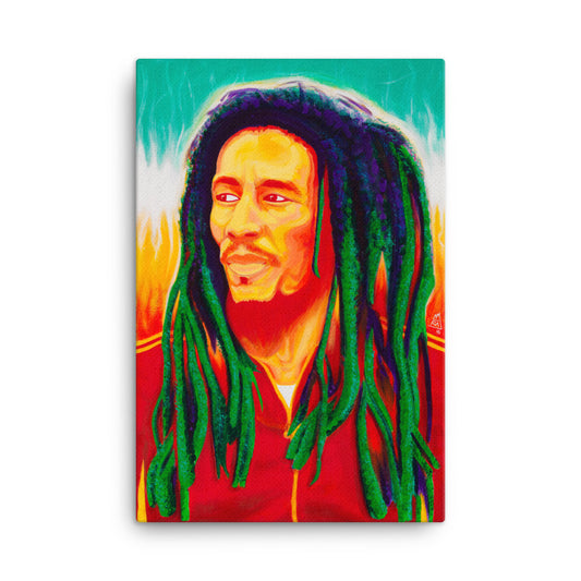 Bob Marley - Canvas Art Painting Print