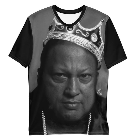 Nusrat Fateh Ali Khan - Vybe - Black Jersey Tee