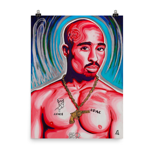 POSTER - 2PAC - FINE ART PAPER