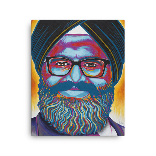 Manmeet Bhullar - Canvas Art Painting Print