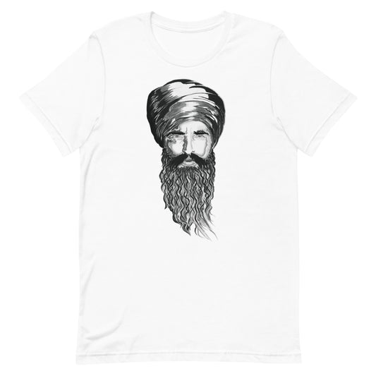 Sant Jarnail Singh Bhindranwale - Vybe - White tee