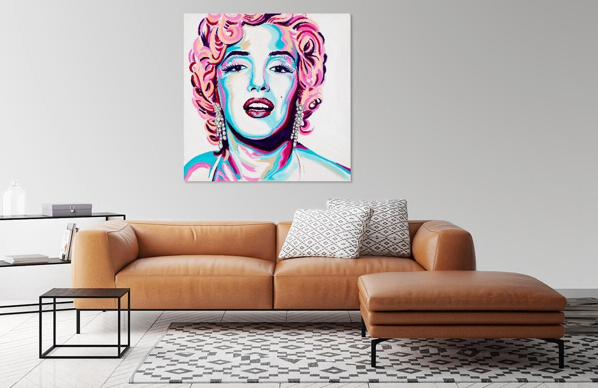 Marylin Monroe - Canvas Art Painting Print