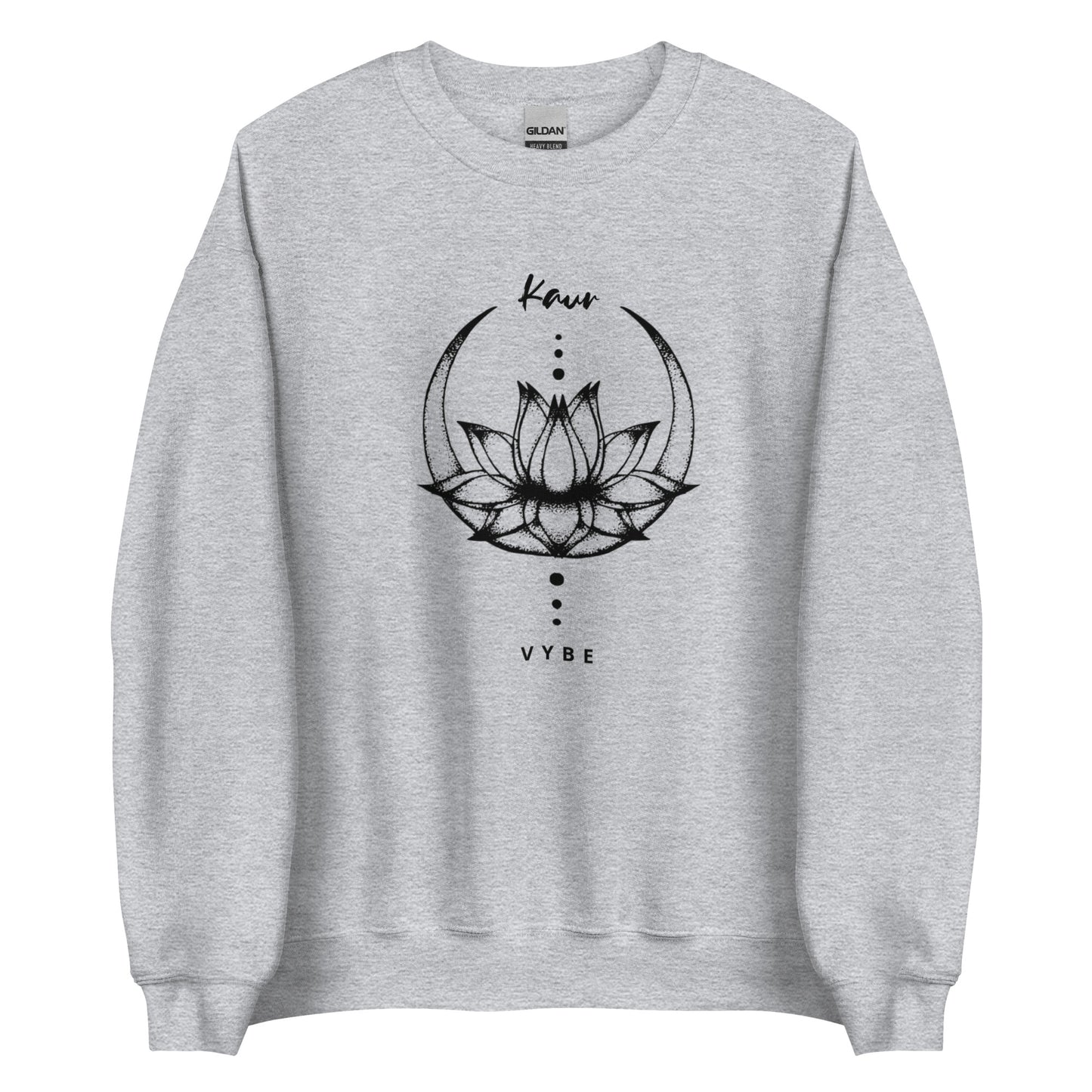 Kaur Vybe - Grey Crewneck Sweatshirt