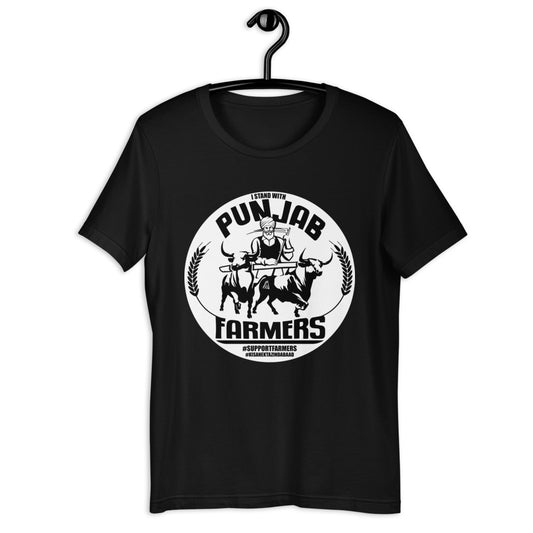 PUNJAB FARMERS - BLACK TEE II