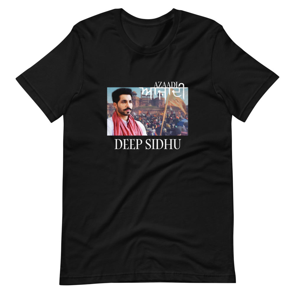 Azaadi english - Deep Sidhu - T-Shirt
