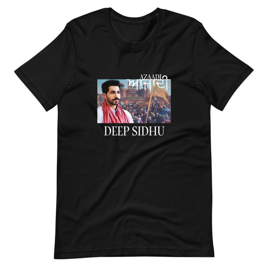 Azaadi english - Deep Sidhu - T-Shirt
