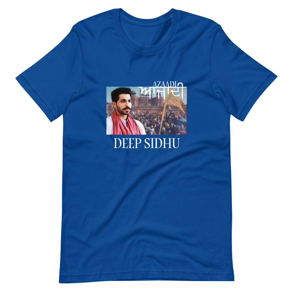 Azaadi english - Deep Sidhu - T-Shirt